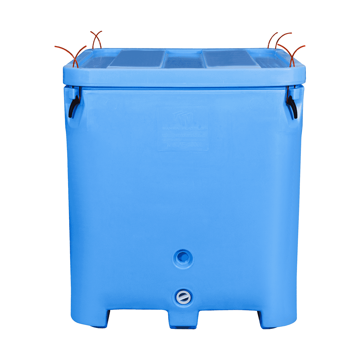 AF-1000L Long Dystans Live Fish & Seafood Transportation Pojemniki